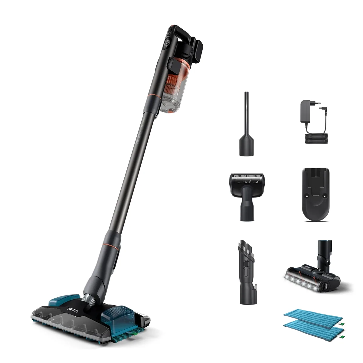 Philips XC8054/01 8000 Serisi Kablosuz Elektrikli Süpürge Aqua Plus