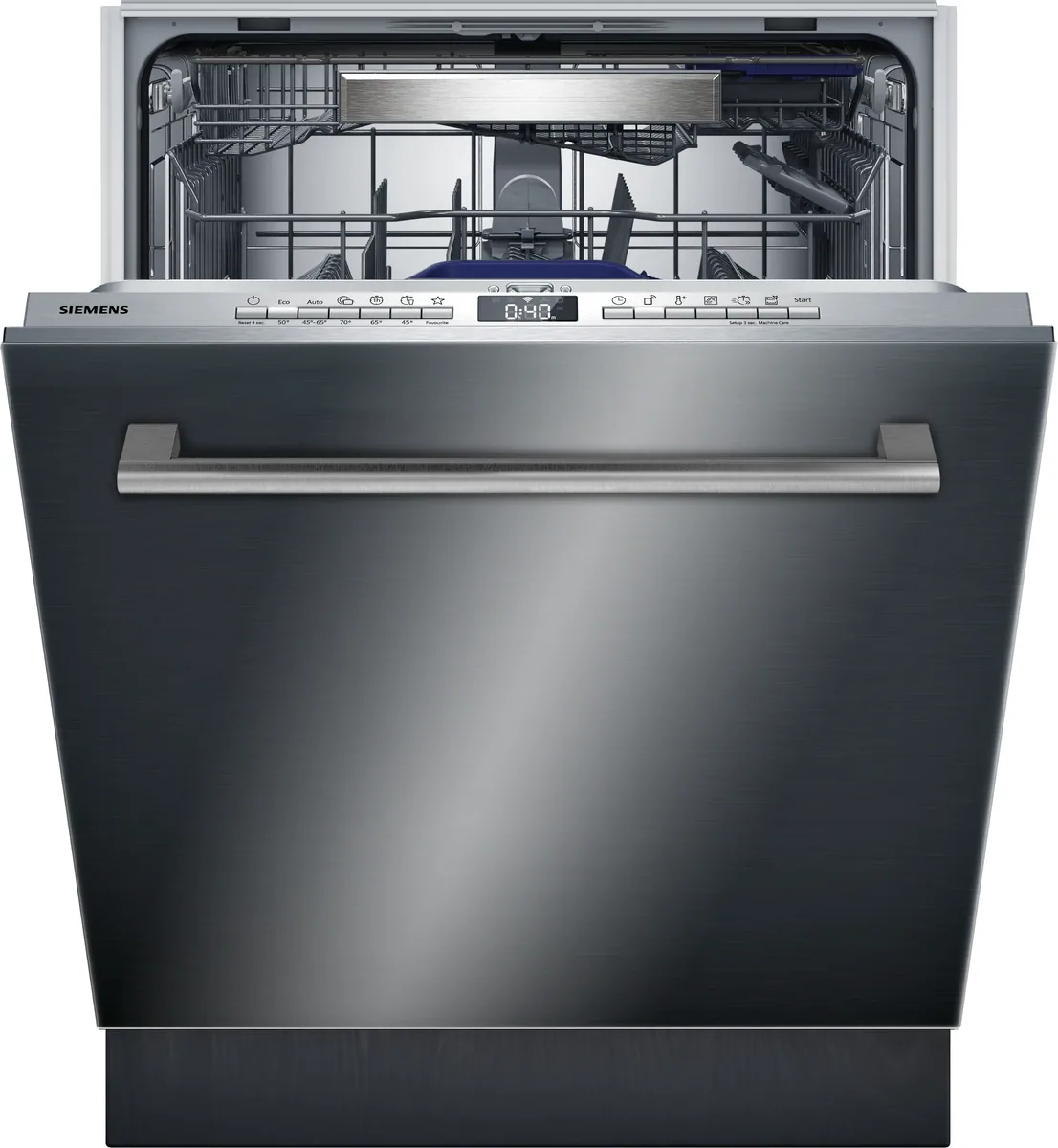Sıemens SN45EB01NT iQ500 Tezgah Altı Bulaşık Makinesi 60 cm Siyah