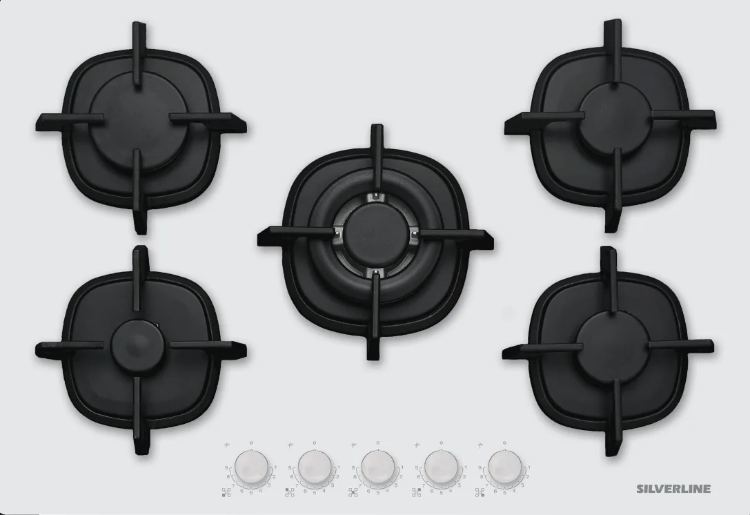 Silverline CS5426 W Beyaz Ankastre Ocak