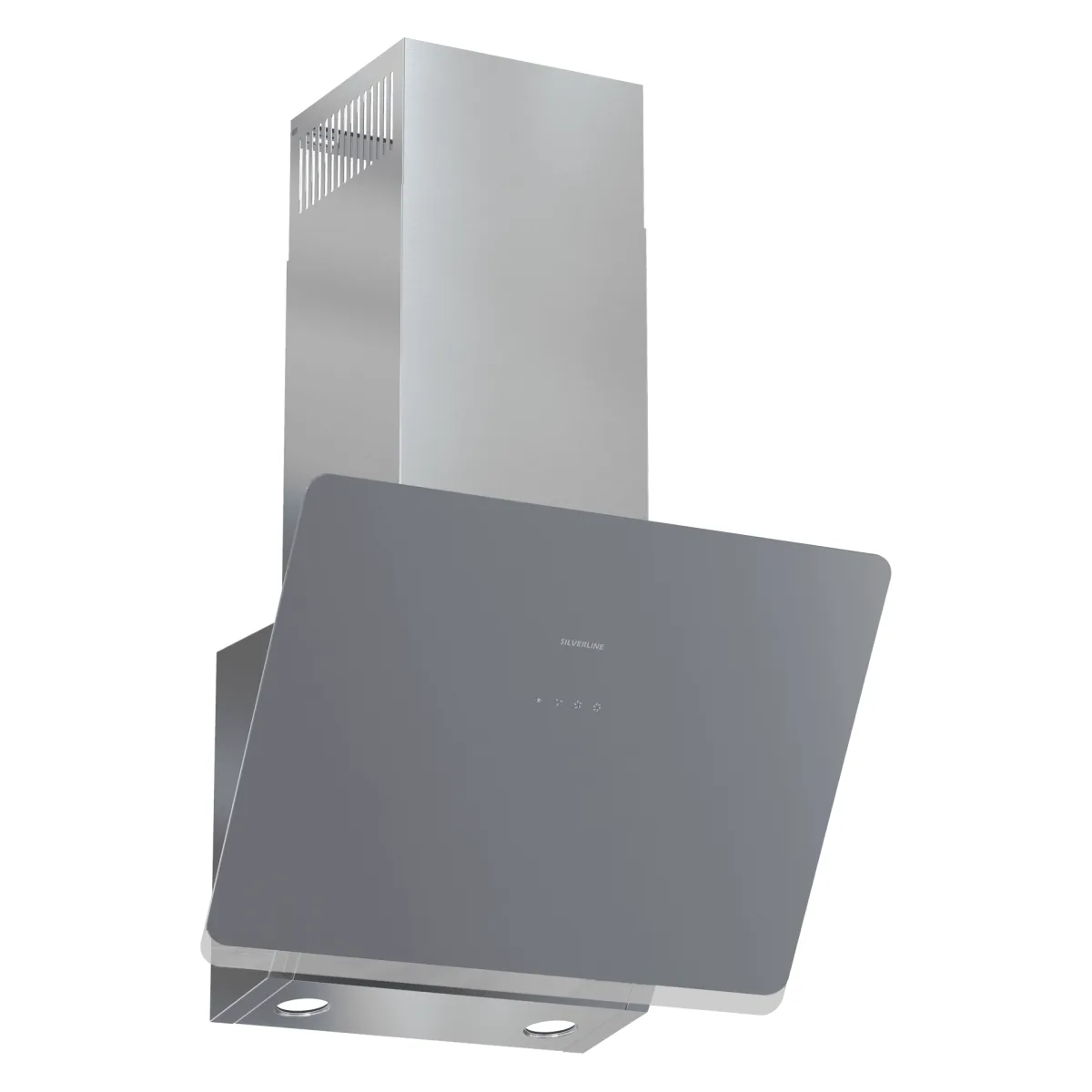 Silverline 3457 SOHO Duvar Tipi Gri Davlumbaz 60 CM