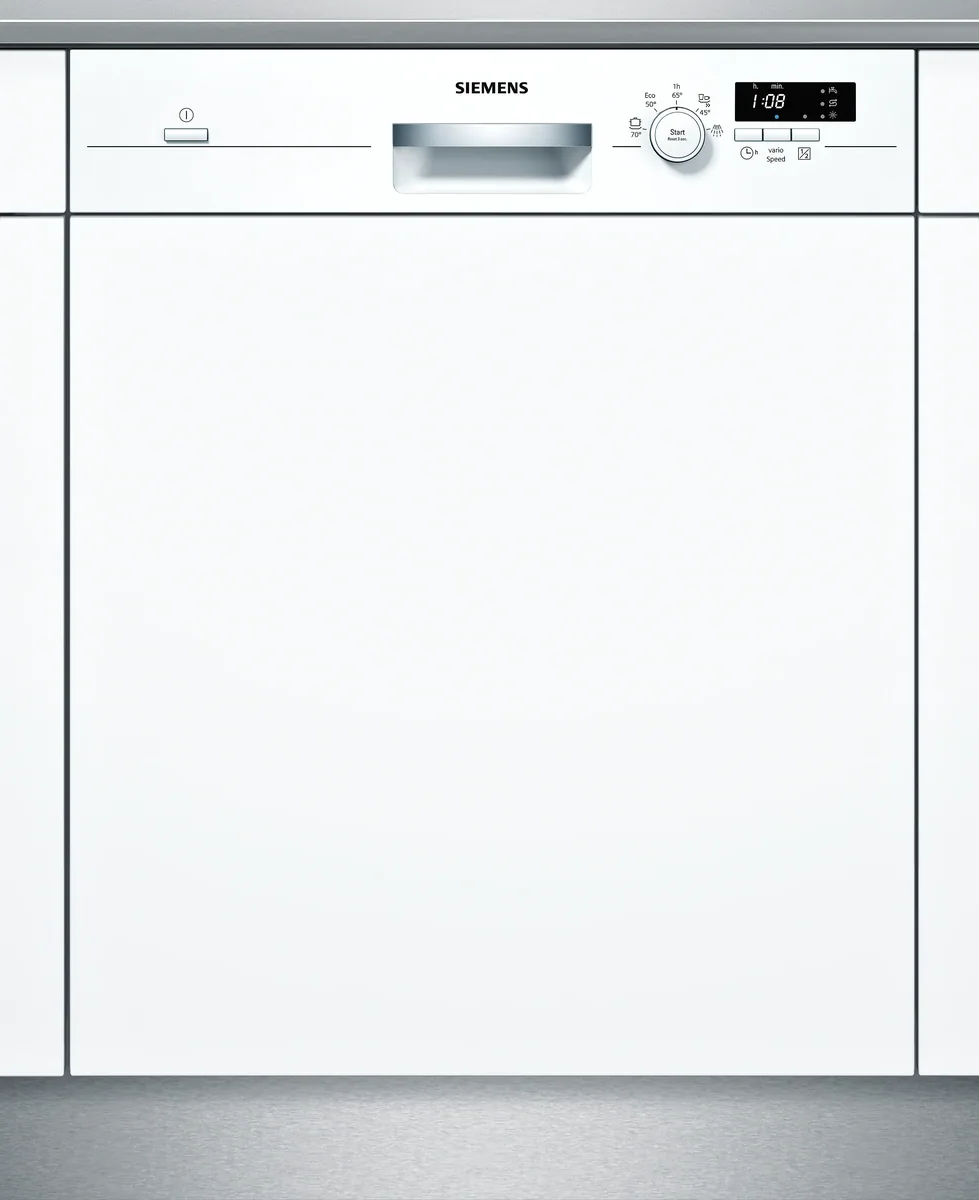 Siemens SN515W01DT iQ100 Yarı Ankastre Bulaşık Makinesi 60 cm Beyaz