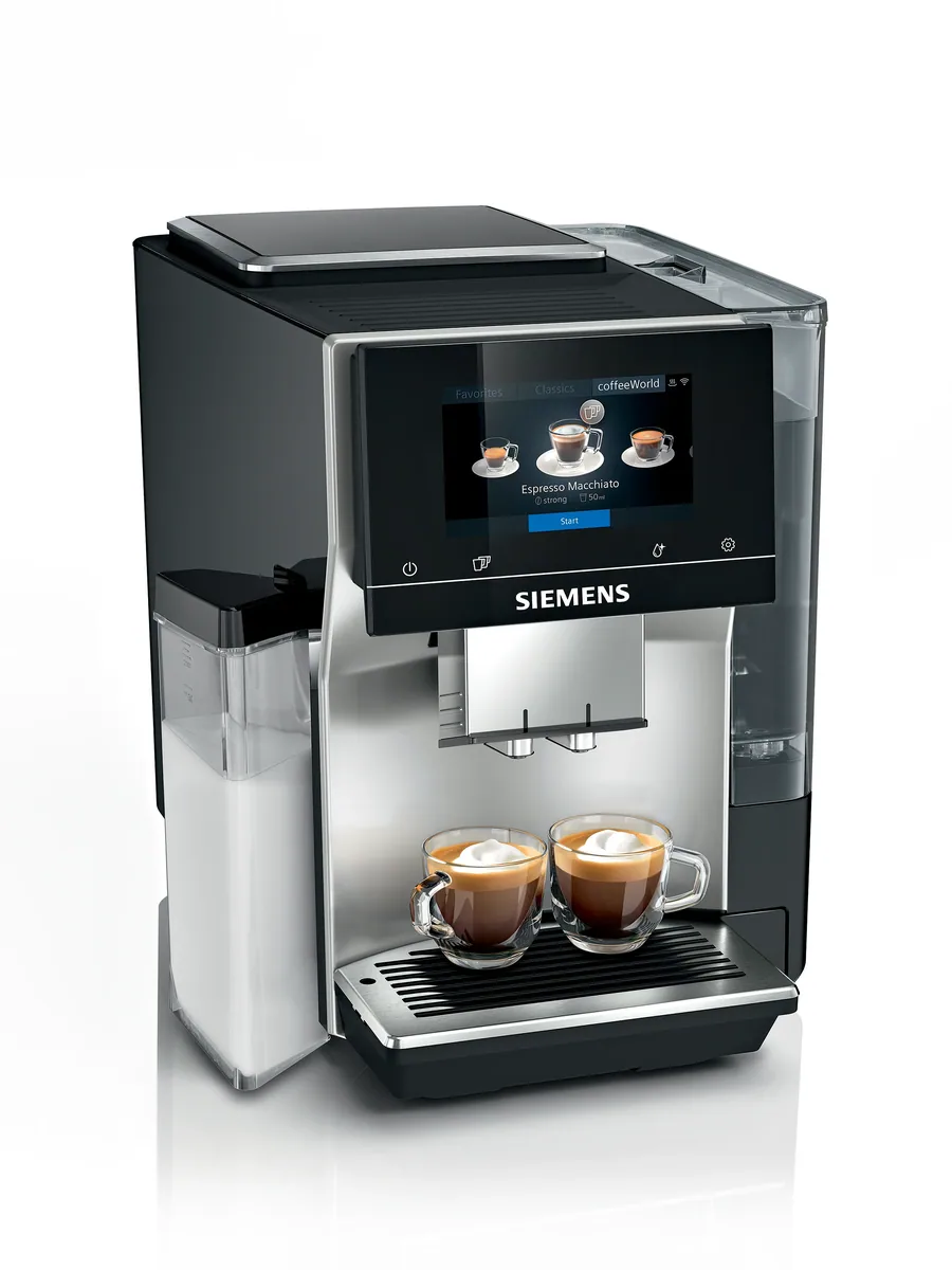Siemens TQ703R07 Tam Otomatik Kahve Makinesi EQ700 integral Inox silver metallic