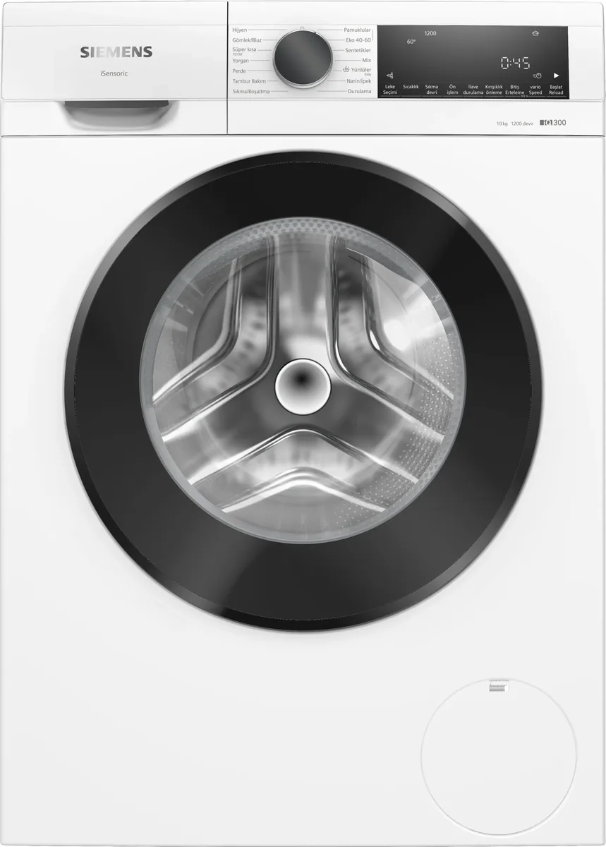 Siemens WG52A203TR iQ300 Çamaşır Makinesi 10 kg 1200 dev./dak.